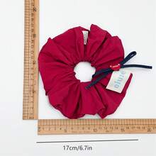 1pc Elegant Korean Design Bowknot Scrunchie Hair Tie, Stylish Ponytail Holder Hair Accessory ,Scrunchy Hair Ties Makeup Home Gym Woman Accessories - Multicolor - View 4