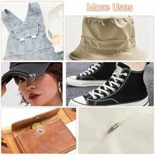 A Set Of 100 Heavy-Duty Metal Snap Fasteners With A Hand Press Plier - A Multi-Functional Sewing Tool Suitable For Faux Leather, Clothing, Belts, And Bags - Compatible With Snaps