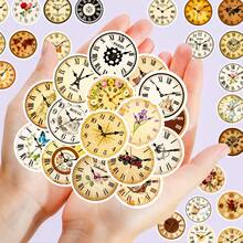 56 piezas de pegatinas retro de grafiti, pegatinas con diseño de reloj, pegatinas de vinilo resistentes al agua, adecuadas para portátil, botella de agua, guitarra, bicicleta, coche, sobre, recompensas en el aula, parachoques de motocicleta, equipaje, monopatín y talla grande, calcomanías de grafiti lindas, el mejor regalo para adolescentes y adultos, decoración de cumpleaños, decoración de graduación, regalo perfecto para estudiantes, útiles escolares, de vuelta a la escuela - Multicolor - Ver 2