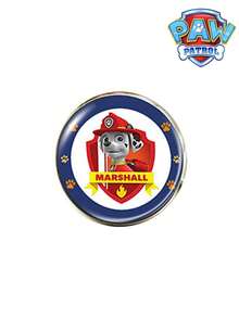 1pc/4pcs Paw Patrol Time Gem Metal Bear Brooch Pin, Suitable For Decoration, Collection, Gift-Giving, Christmas Holiday - Multicolor - View 3