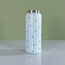 32OZ New Insulated Stainless Steel Water Bottle With Straw For Sports, Travel, And School Sports Water Bottle - playful fight-32oz - 查看 2