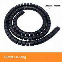 1米-8/10/16/22/28/32/42毫米多尺寸线缆管理保护螺旋缠绕管，线缆整理器，线缆保护套