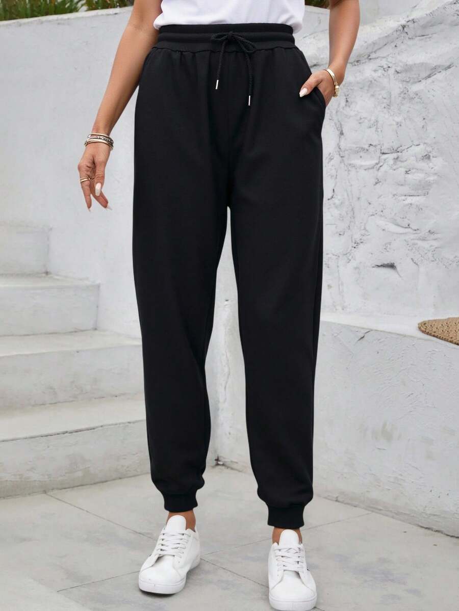 Women Pants - Black - View 1