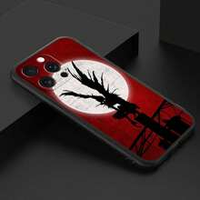 Custodia per telefono in silicone morbido compatibile con Apple 17, 16, 16E, 15, 14, 13, 12, 11, Air, Pro, Max, Plus, con motivo anime cool e arte, comle con iPhone 17 Pro, 17 Pro Max, 17