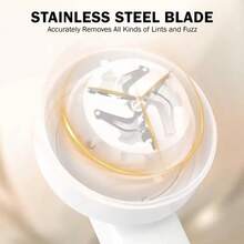 Elektryczna golarka do tkanin o pojemności baterii 500 mAh, ładowana przez USB, usuwająca kłaczki, odpowiednia do ubrań, pościeli, mebli, dywanów, sof – przenośna usuwająca kłaczki, narzędzie do czyszczenia