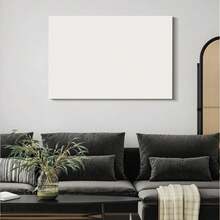 16*24inch*40x60cmBlack & White Rocky Coastline 5mm Thick Plastic Poster Ready To Hang 60x45cm