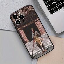 La funda para teléfono Monkey King resistente a caídas es moderna y a la moda, compatible con diferentes modelos de .un regalo ideal para amigos, familiares o parejas. - Negro - Ver 7