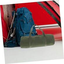 防水露营装备工具包 - 卷式工具收纳袋，适用于露营和徒步旅行 - 便携式帆布多隔层工具包 | 户外生存装备收纳 - 彩色 - 查看 5