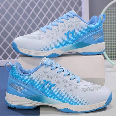 Professional Badminton Shoes For Men, New Design, Anti-Slip, Lightweight, Shock-Absorbing, Breathable, Durable, Competition & Training Sneakers