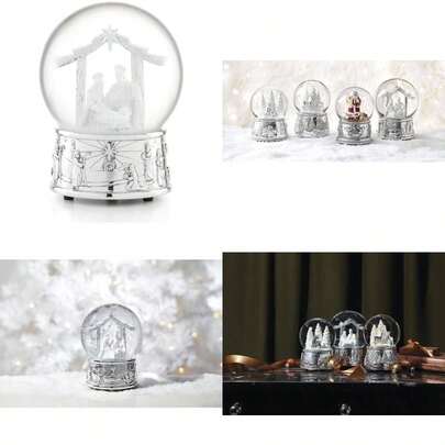 Reed & Barton 890725 - Globo Musical de Nieve(Natividad)