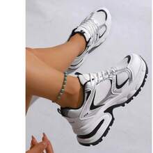 2025 New Women Flat Casual Comfortable Sneakers - Black - View 5