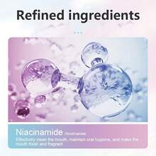 Pasta de dientes con niacinamida - Limpieza dental profesional y aliento fresco con menta, aceite de coco y aloe vera, cuidado oral diario para hombres y mujeres, higiene dental diaria, diseño de tubo elegante, ingredientes naturales, pasta de dientes con niacinamida, aceite de coco para los dientes, tubo para pasta dental, kit de limpieza dental, dientes, polvo dental de bicarbonato de sodio, pasta de dientes Body Accel, reclamación diaria gratuita, reclamación diaria gratuita, pasta de dientes de alta calidad coreana - Blanco - Ver 5