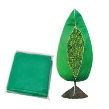 1pc Autumn/Winter Plant Frost Protection Cover With Zipper, Bottom Drawstring Tree Insulation Wrap, Durable Non-Woven Fabric Plant Protection Cover, Flower Pot Anti-Insect Cover, Garden Freeze Protection - Multicolor - View 9