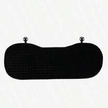 Easypie Selection 1 Car Seat Cushion Fluffy Seat Comfortable Warm Neck Support Pillow Creative Headrest Lumbar Support Car Accessories, Car Seat Cushion Plush Pink Puff Grid Car Seat Cushion Autumn And Winter Comfortable Warm Car Seat Cushion