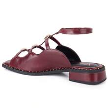 Vitrine shoes Low Heel Boho Chic  Sandals - Summer Casual Shoes - Gỗ đỏ - Xem 4