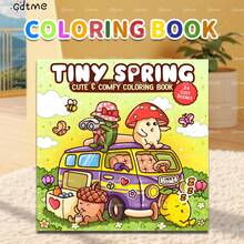 GDTME Libro nuevo (original) de 1 libro, 24 páginas de papel perlado Libro de colorear de lujo para adultos para relajación en 2025, decoración de habitaciones, con patrones para aliviar el estrés, incluye varios patrones adecuados para aliviar el estrés - ¿Qué puedo hacer? - Ver 14