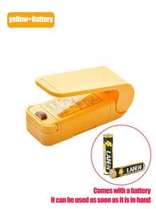 Selladora de alimentos de uso doméstico Mini, Selladora al vacío portátil para la conservación hermética de alimentos