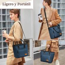Loncheras para Mujer,gran capacidad,lonchera para hombre,Bolsa de Almuerzo Impermeable,Lonchera Térmica,a Prueba de Fugas,Lunch Bag Reutilizable,para picnic,oficina,camping,al Aire Libre,Azul - Azul marino - Ver 6