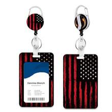 1pc (Badge Clip + Card Holder) Cute Bowknot Women ID Badge Reel, Retractable Badge Scroll With Clip, Easy Name Card Holder, Teacher/Medical Assistant Badge Reel, ID Card Protector, Vertical Business ID Card Holder, Gift For Office Workers, Nurses, Social Workers - Multicolor - View 11