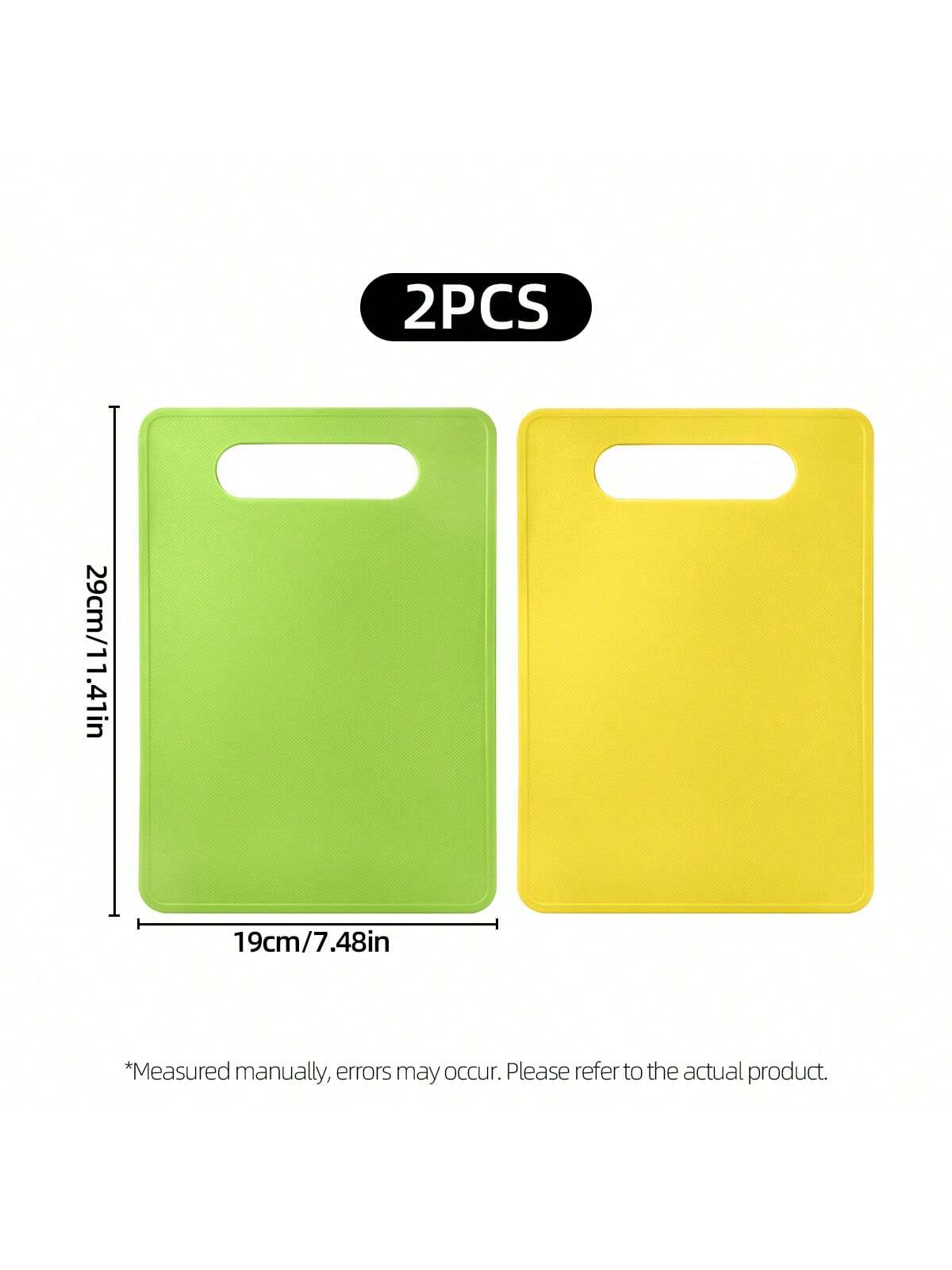 لوح تقطيع بلاستيكي مرن مضاد للانزلاق، صالح للغسل ف...