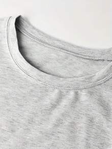 Women'S Oversized Cowboy Riding Horse Graphic Sweatshirt - Western-Themed Long Sleeve Pullover With Round Neck, Soft Warm Fabric For Fall Winter - 灰色 - 查看 3
