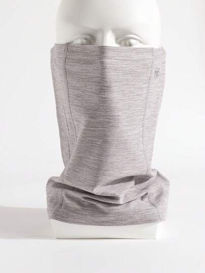 1 pieza Nuevo cuello de bufanda unisex casual de otoño e invierno, cálido, suave y amigable con la piel, protección y a prueba de viento, máscara facialunicolorlido para uso diario, paseos y equitación.