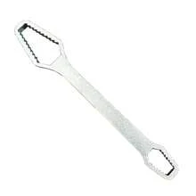 1pc Black/Silver Adjustable Wrench Multi-Function Auto Repair Tool, Highly Adaptable, Difficult To Jam Or Damage Screws. Self-Tightening Repair Tool, Suitable For Bicycles, Motorcycles And Cars, With Multiple Openings - Multicolor - View 11
