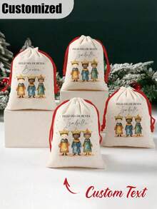 Personalized Gift Bag, Custom Named Three Kings Day Gift Bag, Must-Have Gift Bag