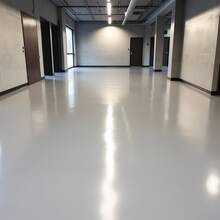 Professional Epoxy Floor Paint Kit (1 Gallon) - Acrylic Concrete Coating For Garages & Basements | Single Component Formula | Scratch Resistant & Low VOC | Ready-To-Use - Dark Grey - View 5