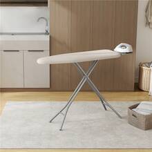 Butterslay 1PC Full Size Foldable Ironing Board With 4 Legs For Laundry - 米色 - 查看 2
