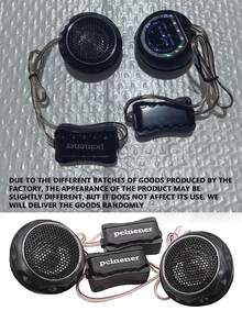 T280 Premium Car Audio Tweeter – Audiophile-Grade In-Car High-Frequency Driver (12V, Crystal-Clear Sound) For Enhanced Sound System Upgrades