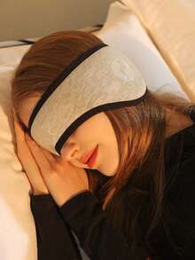 1pc Noise Blocking Ear Muffs With Adjustable Hook And Loop Eye Mask And Earplugs, Effective Noise Isolation Without Ear Pressure, Suitable For Sleeping, Napping, Bedroom, Travel, Office, School, Christmas, Accessories, Halloween, New Year, Gifts For Men And Women, Helps Relieve Insomnia (Black/Pink/Gray) - Multicolor - View 8