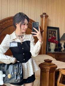 Women Blouses - Áo chấm bi - Xem 5