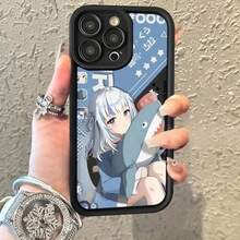 Fundas de Teléfono con Tema de Dibujos Animados, Fundas de Teléfono para Parejas, Fundas de Teléfono de Protección Completa, Compatibles con  16 Pro Max, 16 Pro, 16 Plus, 16, 15 Pro Max, 15 Pro, 15 Plus, 15, 14 Pro Max, 14 Pro, 14, 13 Pro Max, 13 Pro, 13, 12 Pro Max, 12 Pro, 12, 11 Pro Max, 11 Pro, 11 Fundas de Protección Completa Resistentes a Caídas, Teléfono de Graffiti de Moda - Color mixto 2 - Ver 1