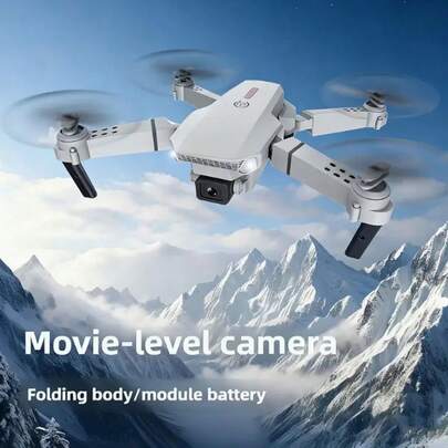 Drone de doble cámara cuenta con despegue y retorno automáticos sin necesidad de un smartphone. Se controla mediante una aplicación Wi-Fi, se conecta a una aplicación para smartphone para una visualización en alta definición 4K y se carga por USB. Diseñado para principiantes, es un regalo resistente y duradero para acampar y disfrutar de aventuras al aire libre.