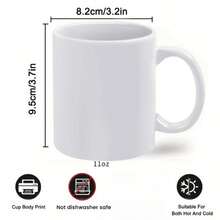 Christmas Mug Wrap Elegant Gold Christmas Mug Wrap Designs PNG 11oz Winter Mug Wrap Ceramic Blank Coffee Mugs Ceramic Blank Coffee Mugs,11oz - white5 - View 2