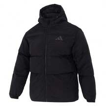 Adidas BASIC DOWN JKT Men's Sports Down Jacket JG5940 - Black - View 1