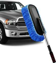 1Pack Car Cleaning Kit,  Extendable Microfiber Dust Brush/Scratch Free Car Dash Duster/Soft Car Interior Brush For Vehicles Motorcycle And Home Cleaning Tools - one-size - View 8
