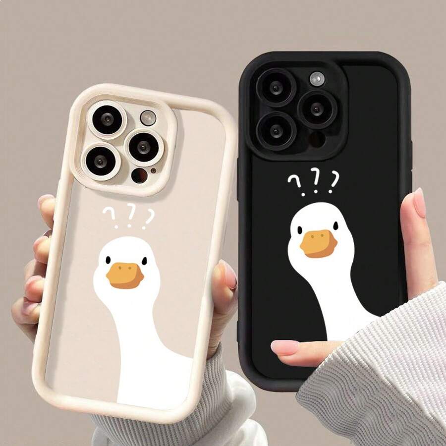 Question Mark Duck Compatible With Apple 16/15/14/13/12 Pro Max High Bamboo Ladder Phone Case 11 Soft - Negro - Ver 1