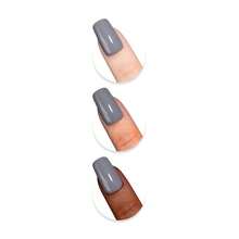 Grey Gel Polish, 0.5 Fl Oz HEMA & TPO Free Dark Grey Gel Nail Polish Soak Off U V LED Fall Winter Nail Art Design Manicure Salon For Women Fgirl{Inchcolor_nameinch:InchOpaque-DarkGreyinch} - 不透明-深灰色 - 查看 10