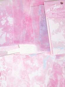 30 Sheets/Pack, Waviness Pattern Material Paper, You Can Write Message Notes, Used To Write Background Paper, Photo Scrapbook, Card Booklet Paper Decoration, DIY Origami Box Packaging, Gift Box Packaging, School Supplies - Multicolor - View 5