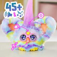 Hasbro Furby Furblets 2 件装，Greenie-Meanie 和 May-May，每个都有 45 种音效，适合 6 岁及以上男孩女孩的电子毛绒玩具 - G1433 - 查看 6