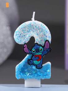 شمعات رقمية من 0 إلى 9 بتصميم "Love Stitch" ضرورية لديكور الخلفية، الحفلات، الزفاف والتجمعات. مناسبة للديكور اليومي، أعياد الميلاد والحفلات، وهدايا الحفلات الصغيرة. مثالية لديكور خلفية عيد الميلاد والحفلات والزفاف