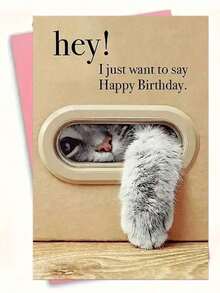 1pc Unique Birthday Card, Best Family And Friends, Happy Birthday Card With Envelope, Unusual Things, Cute Aesthetic Items - 1 CÁI - Xem 11