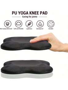 Yoga Knee Pad, PU Foam Yoga Knee Pad, Thick Pilates Kneeling Pad, Thick Non-Slip Yoga Knee Pad, Protect Knees, Elbows, Wrists, Hands, Head, Foam Material, Suitable For Pilates, Kneeling, Yoga, Unisex, Christmas Gift, Gift For Her - Multicolor - View 7