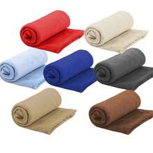 Set Of 5 Pet Blankets 80cm X 100cm Comfortable With Hemmed Finish - 綠色 - 查看 5