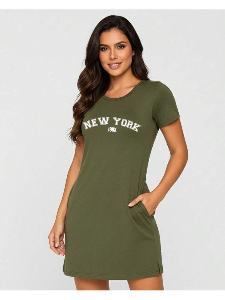 new york t shirt dress I Love NY T-Shirt Dress  Walk In Closet by Ava W