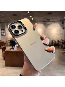 Funda para IPhone 16 Pro Max 15 Plus 14 13 12 11 XS XR Simple confianza en Dios Christian carta patrón Retro a prueba de golpes silicona PC trasera protectora Smartphone Carcasa personalizada con estampado - Negro - Ver 3