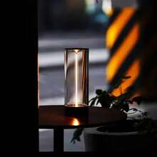 Lampada minimalista da comodino senza fili, lampada da tavolo ricaricabile moderna con 3 livelli di intensità regolabile, adatta per ufficio/soggiorno/cucina/camera da letto/cena di coppia/scrivania/caffè/ristorante/terrazza, lampada da comodino, lampade da terra per il soggiorno, lampade da camera da letto per il comodino, lampada per la camera da letto