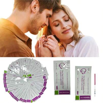 Ovulation Test Strip For Adult Women LH Urine Measuring Testing Kits Fertility Test Sticker Rapid Result Over 99% Accuracy